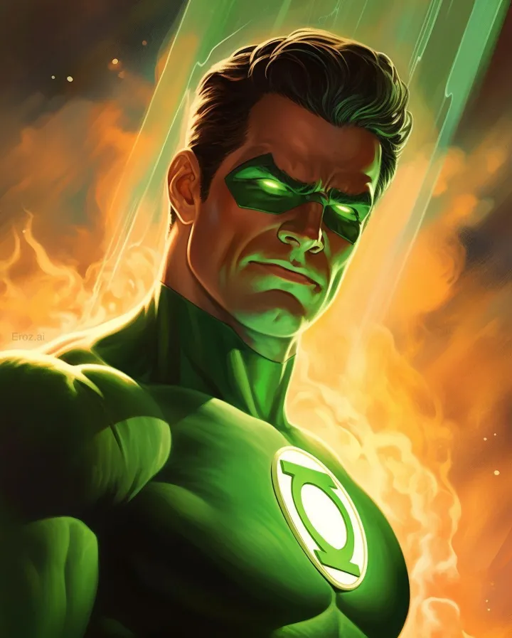 green lantern wallpaper