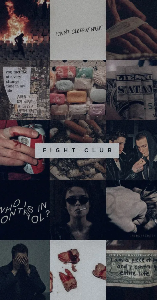 thumb for Fight Club Aesthetic Wallpaper