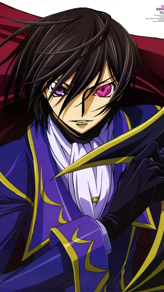 thumb for Lelouch Lamperouge Phone Wallpaper