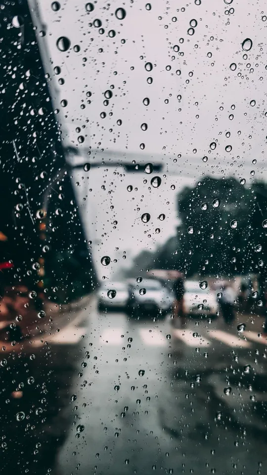 city rain wallpaper