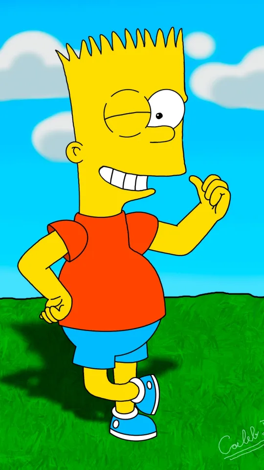 thumb for Bart Simpsons Home Screen Wallpaper