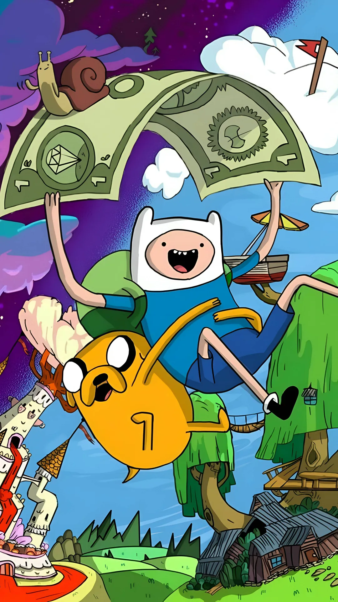 thumb for Aesthetic Adventure Time Wallpaper