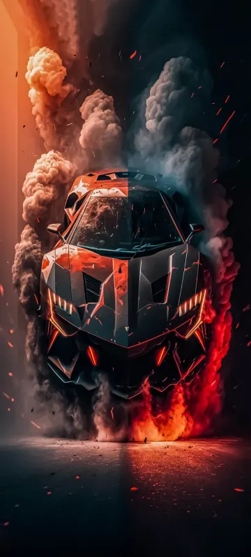 thumb for Dark Lamborghini Aventador Wallpaper