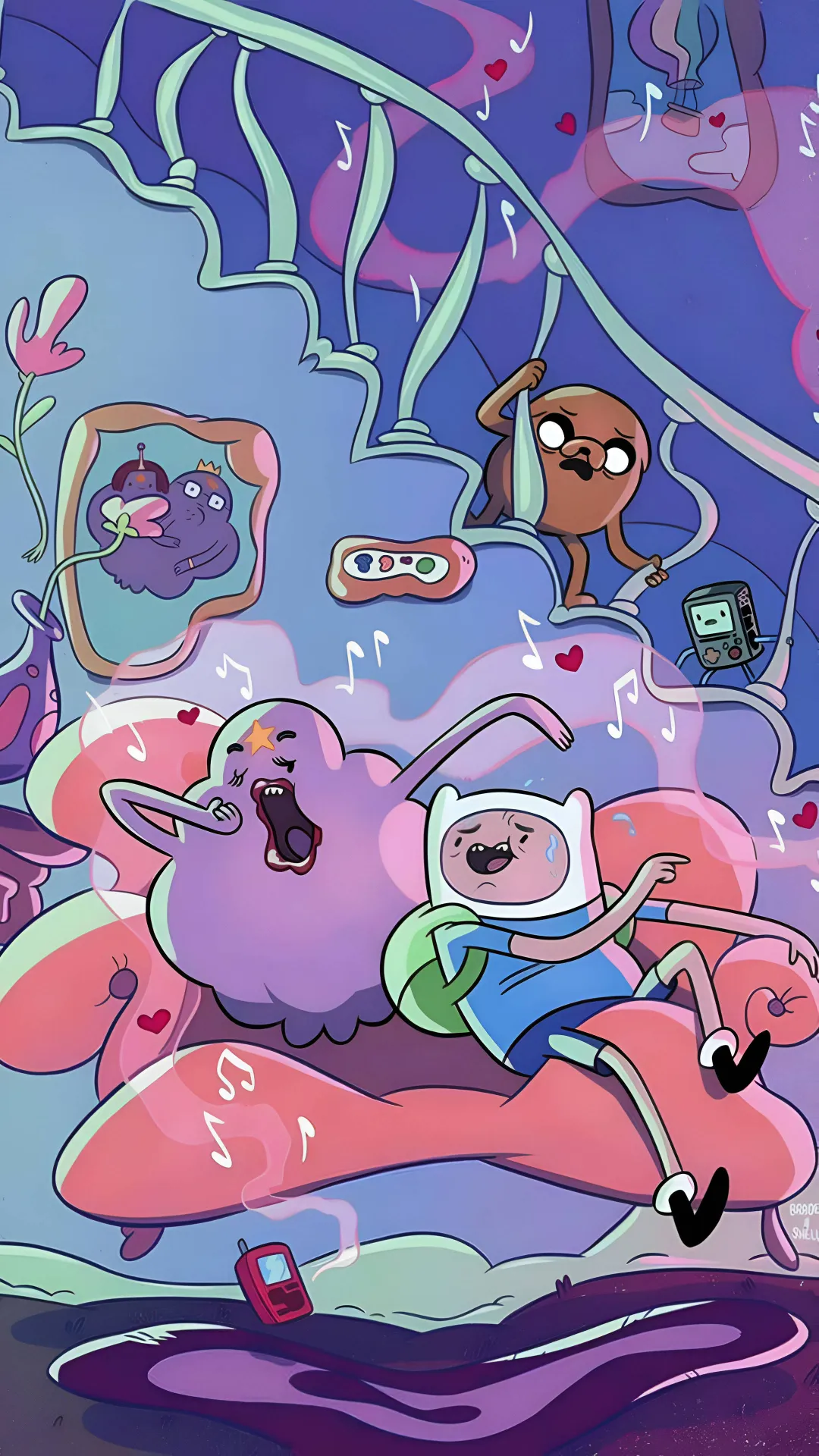thumb for Adventure Time Home Screen Wallpaper