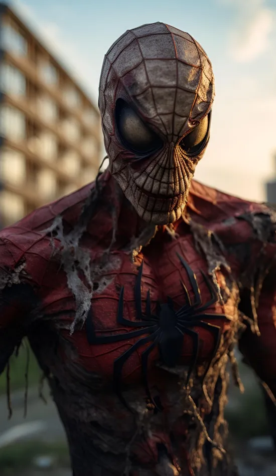 thumb for Zombie Spider Man Ai Generated Wallpaper