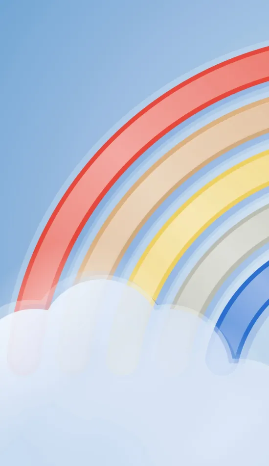 thumb for Rainbow Cloud Wallpaper