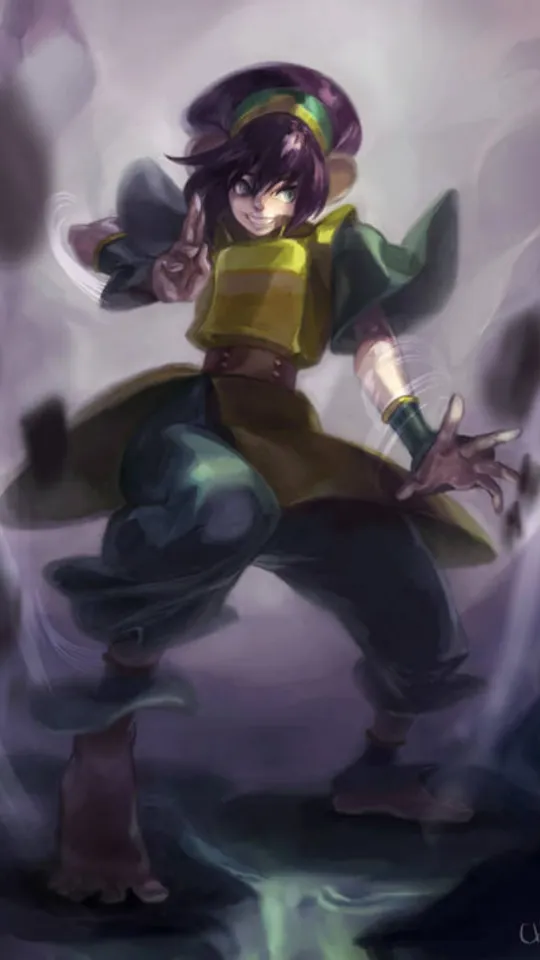 toph beifong lock screen wallpaper