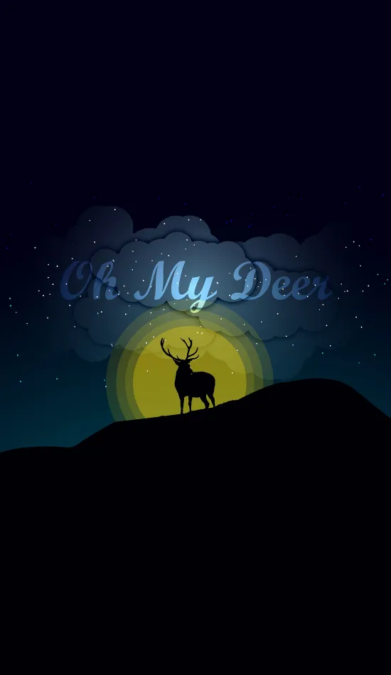 oh my deer wallpaper