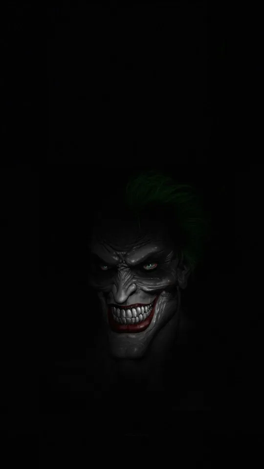 thumb for Comic Joker Black Wallpaper