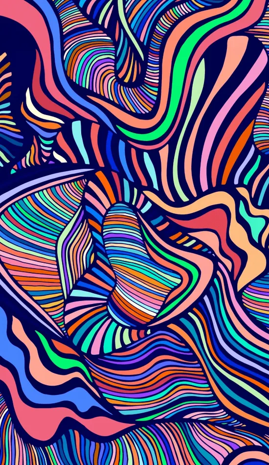 colorful line wallpaper