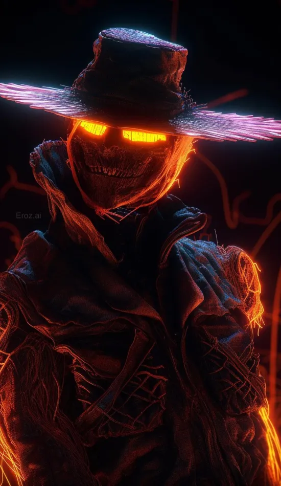 scarecrow iphone wallpaper