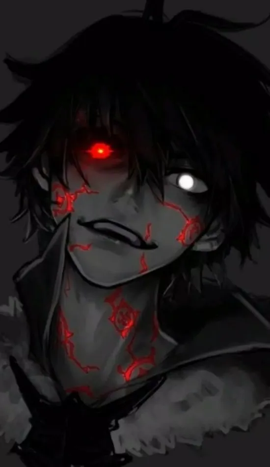 aesthetic anime boy dark wallpaper