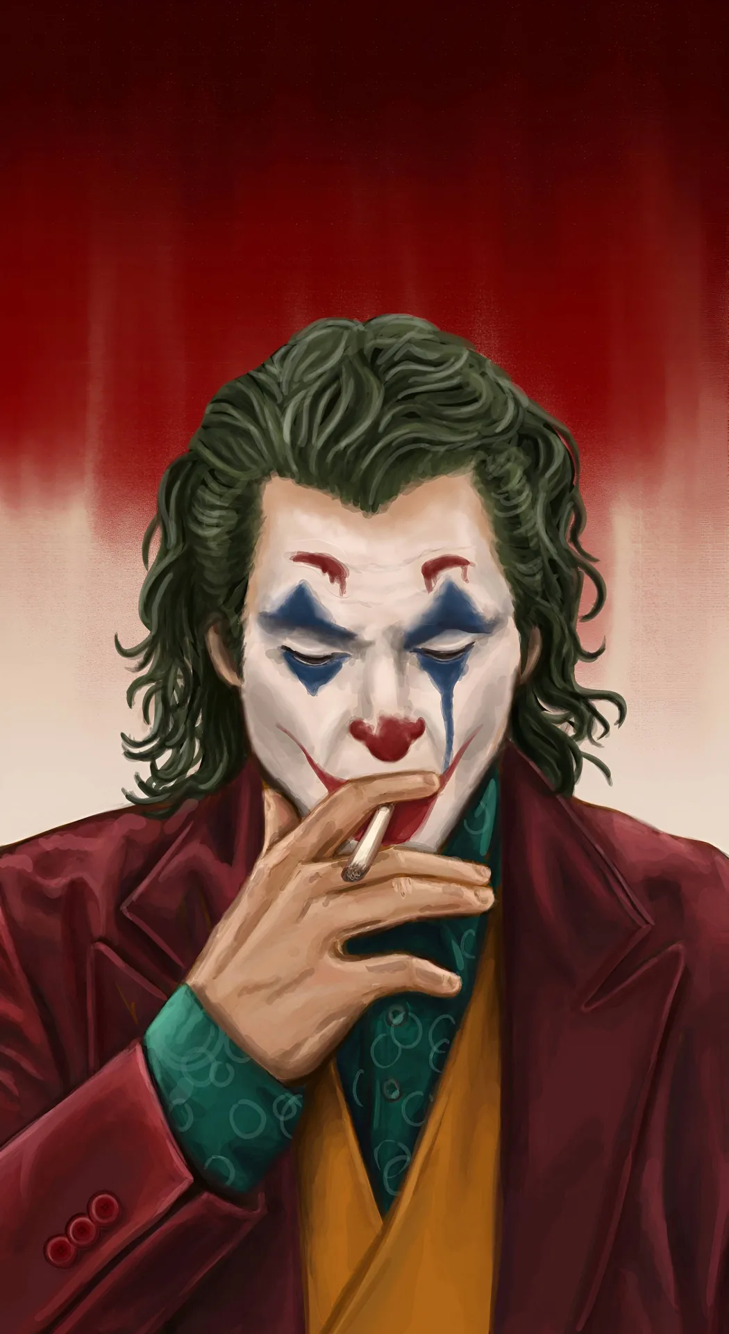 thumb for Joker Smoking Wallpaper