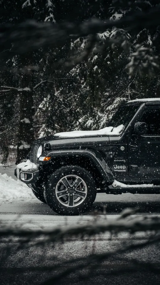 thumb for Jeep Wrangler Winter Snow Wallpaper