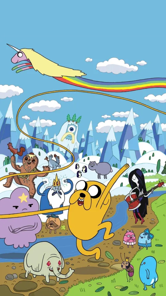 thumb for Cool Adventure Time Cartoon Wallpaper