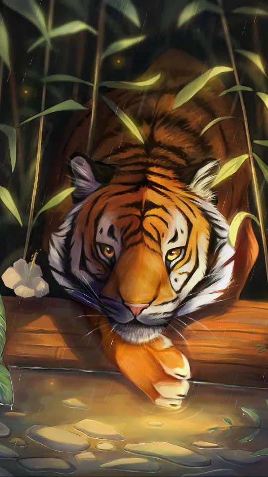 thumb for Cute Tiger Wallpaper