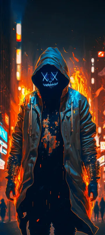 thumb for Cool Hoodie Guy Dark Worlds Wallpaper