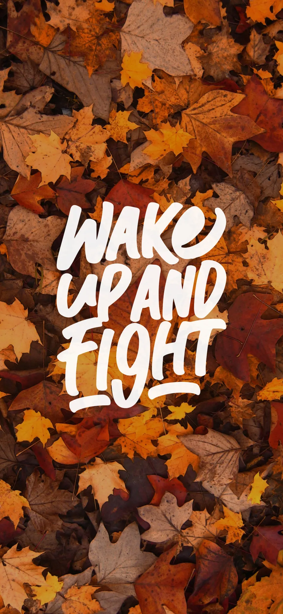 thumb for Wake Up And Fight Motivational Quotes Wallpaper