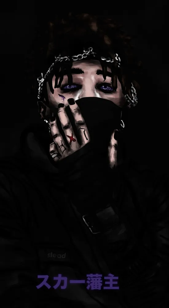 thumb for Dark Black Mask Wallpaper