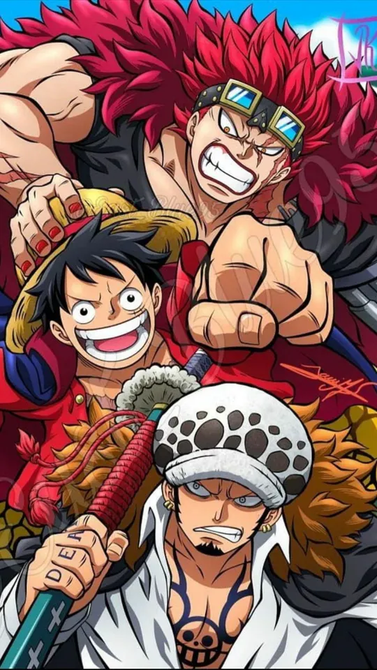 thumb for Law And Luffy Lock Screen Wallpaper