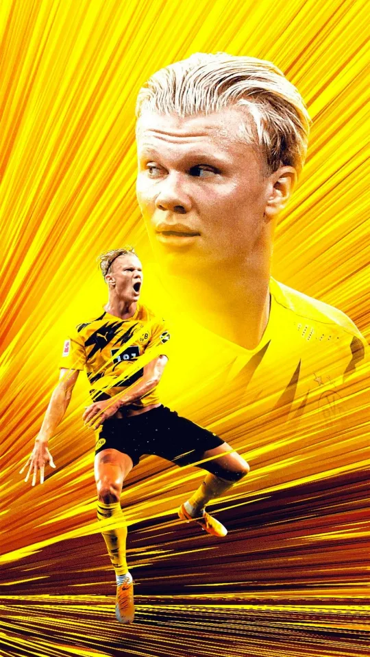 latest erling haaland wallpaper