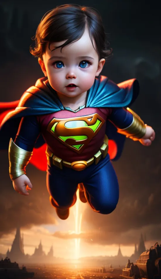 baby superman wallpaper