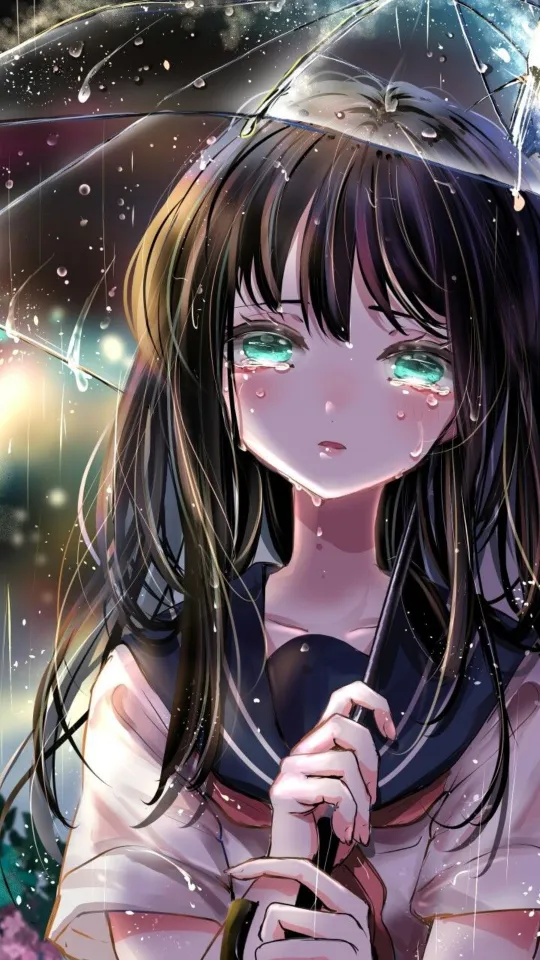 thumb for Crying Anime Iphone Wallpaper