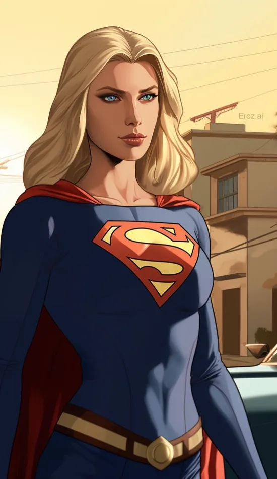 thumb for Supergirl Ai Art Wallpaper