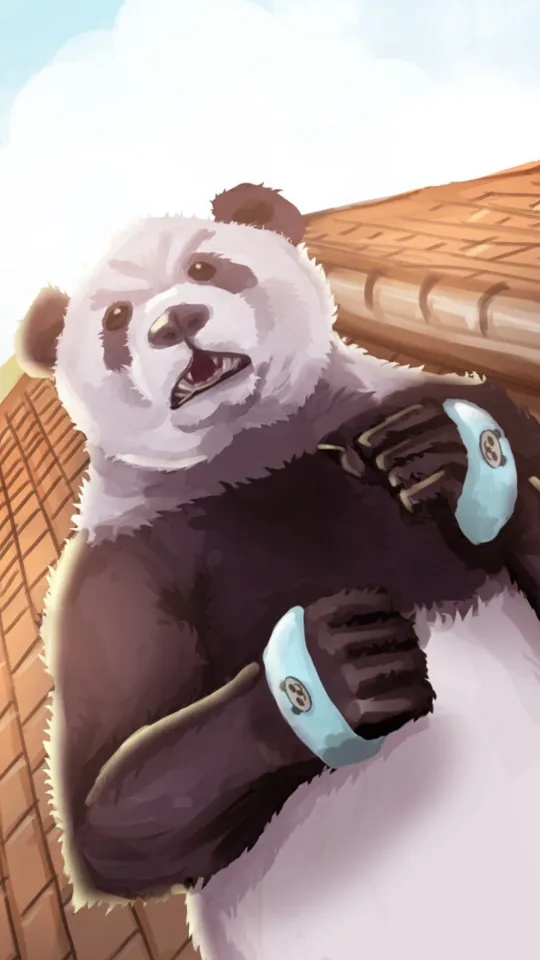 thumb for Panda Jujutsu Kaisen Wallpaper