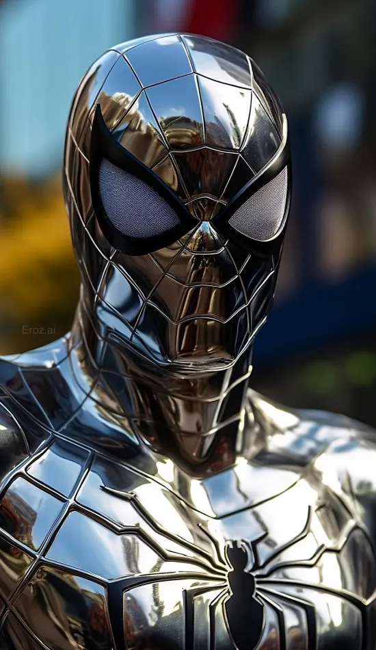 thumb for Silver Dress Spiderman Wallpaper