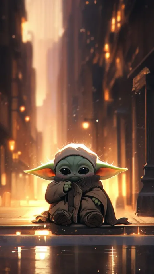 thumb for Aesthetic Baby Yoda Wallpaper