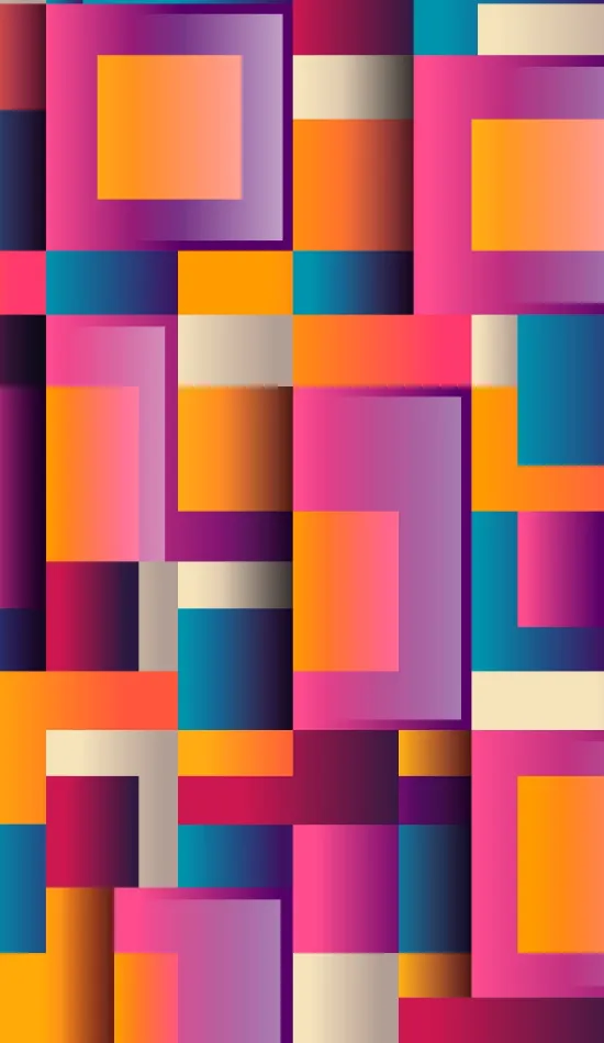 thumb for Shapes Colorful Wallpaper