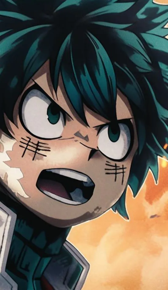 izuku midariyo phone wallpaper