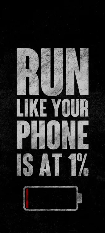 run like your phone wallpaper