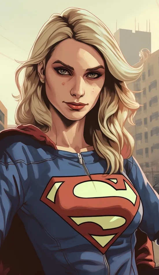 thumb for Supergirl Art Iphone Wallpaper