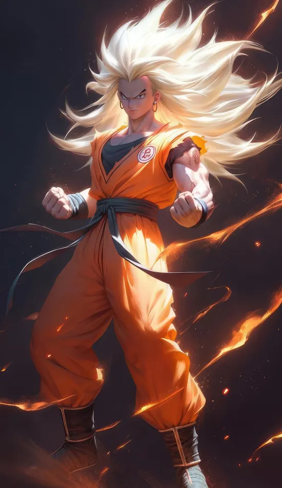 thumb for Goku Insane Power Wallpaper