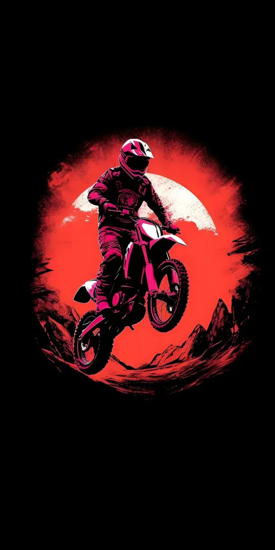 cool biker wallpaper