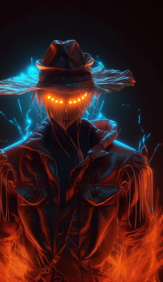 scarecrow art wallpaper