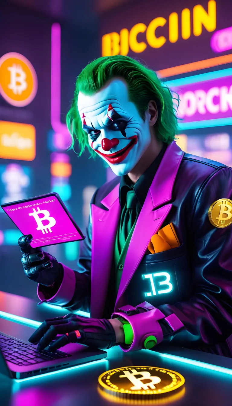 thumb for Joker Crypto Bitcoin Wallpaper