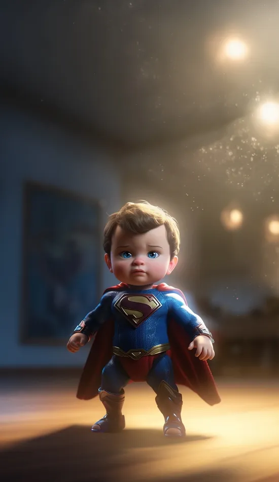 thumb for Cute Baby Superman Wallpaper