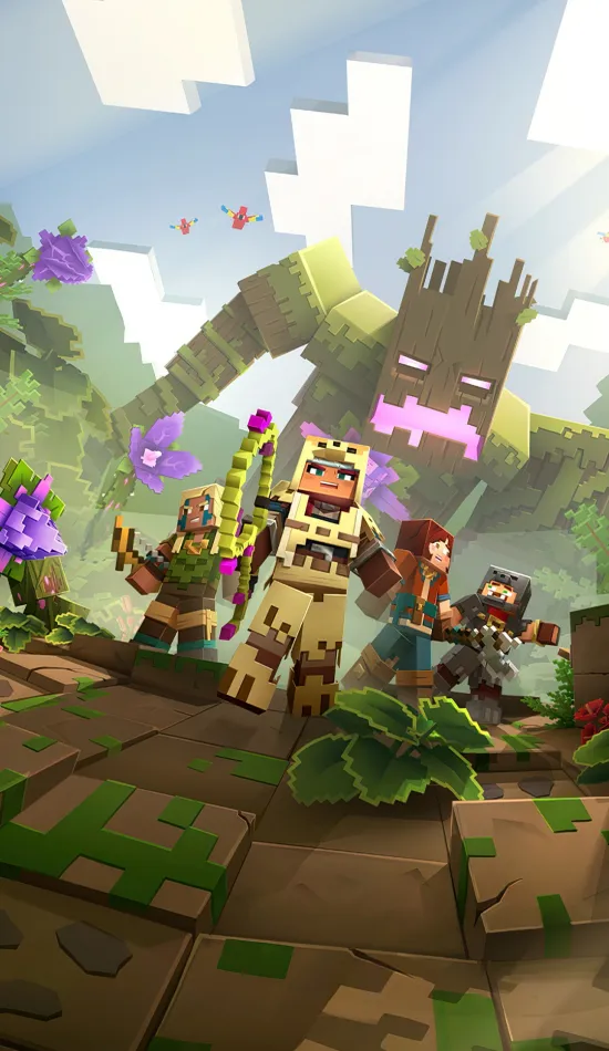 thumb for Minecraft Dungeons Jungle Wallpaper