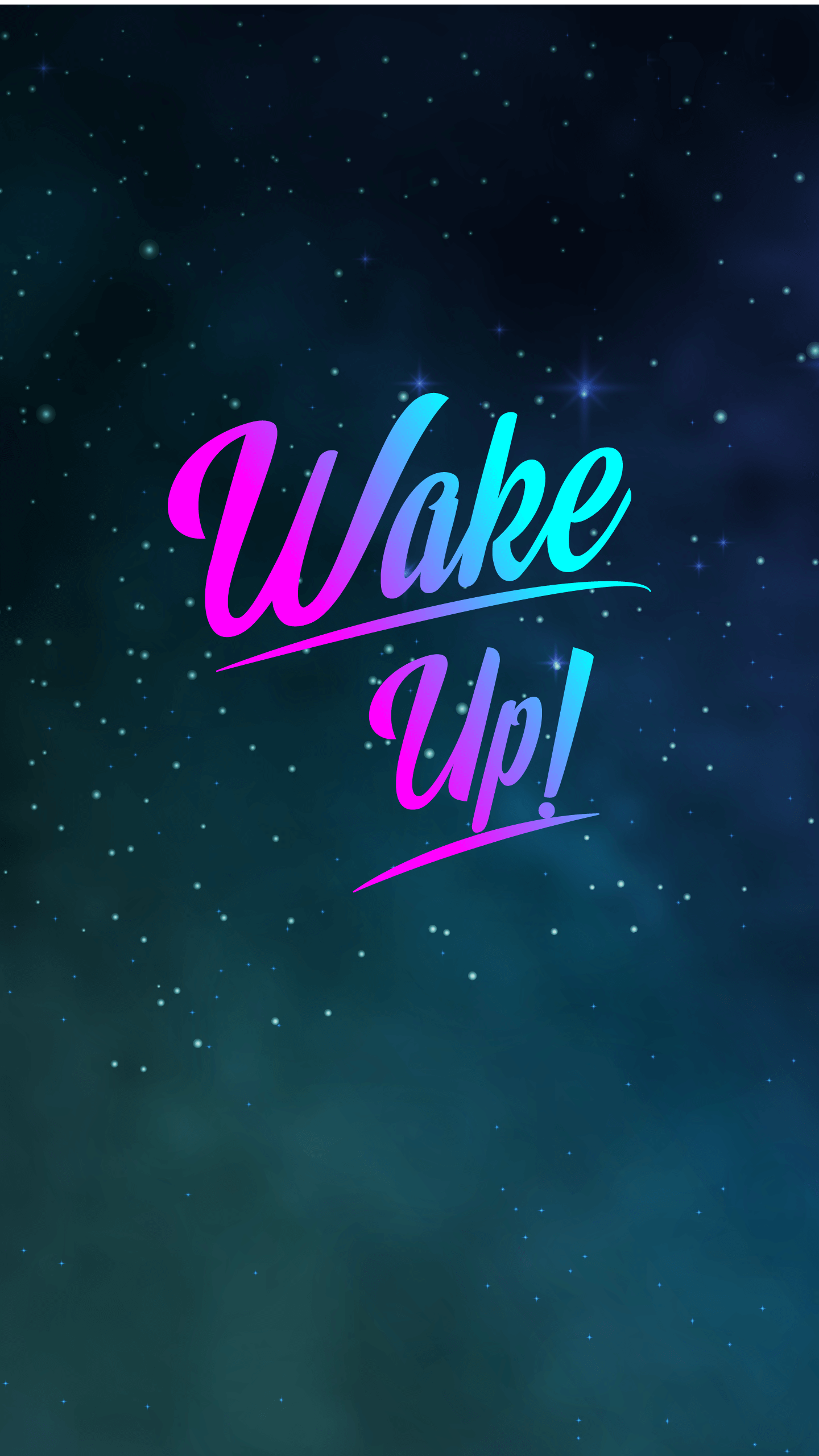 wake up motivational wallpaper