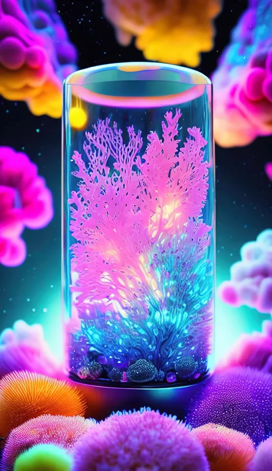 thumb for Underwater Glass Wallpaper