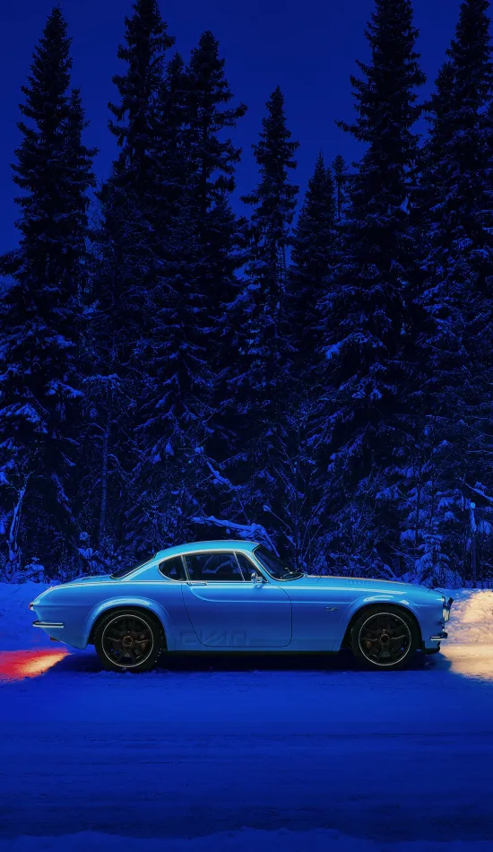 thumb for Volvo P1800 Cyan Wallpaper