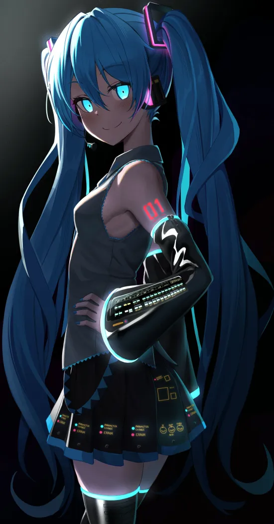 thumb for Miku Lock Screen Wallpaper