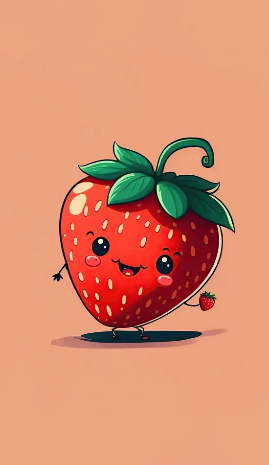 thumb for Strawberry Aesthetic Wallpaper