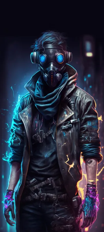 thumb for Cool Mask Glowing Eyes Wallpaper
