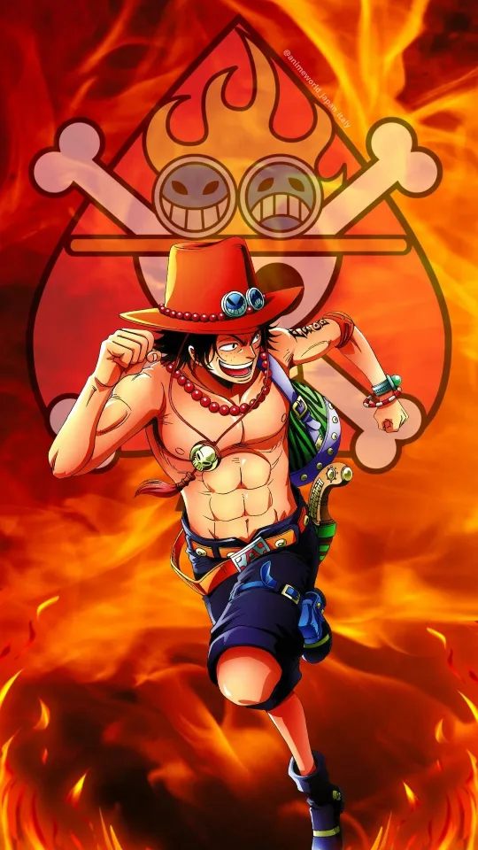 portgas d ace phone wallpaper