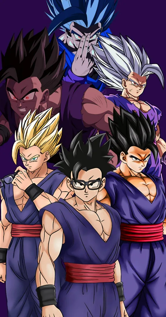 gohan lock screen wallpaper