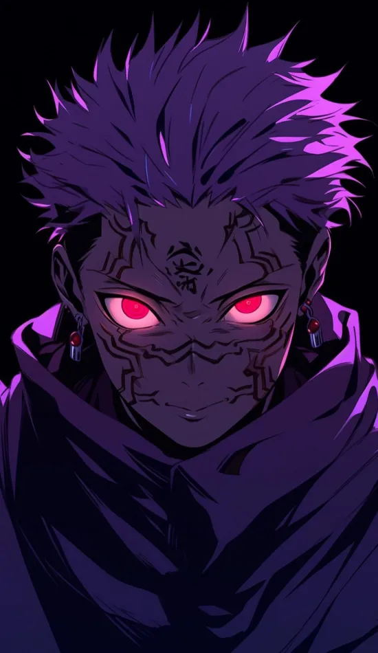 jujutsu kaisen dark wallpaper